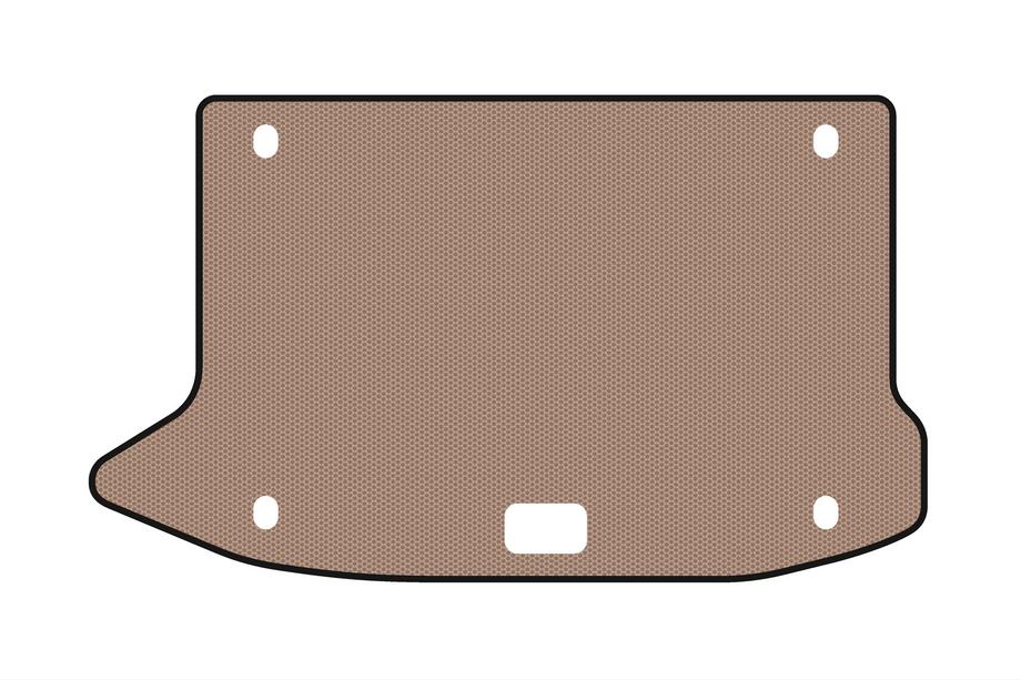 Hyundai Kona 2017–2023 Kuminen tavaratilan matto Carsuit V2 (Beige) Image