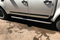 Nissan Navara 2006–2015 Tayga sivuastinlaudat (2 kpl, alumiini) kuva 8