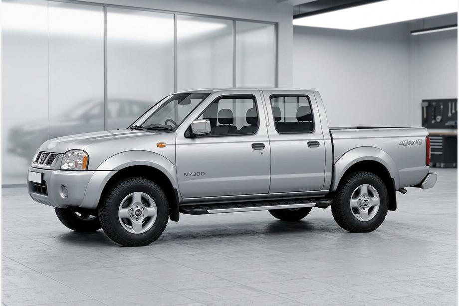 Nissan NP300 1999–2015 RedLine V1 sivuportaat (2 kpl, alumiini) Image