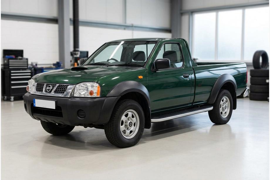 Nissan NP300 1999–2015 Tayga Grey -sivuaskelmat (2 kpl, alumiini) Image