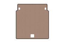 Porsche Panamera 2009–2016 Kuminen tavaratilan matto Carsuit (2009-2013, Coupe, 4-ovinen, beige) kuva 1