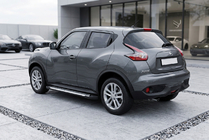 Nissan Juke 2010–2019 Line-astinlaudat (2 kpl, alumiini) kuva 1