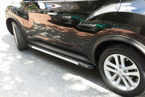 Nissan Juke 2010–2019 Duru sivuportaat (2 kpl, alumiini) kuva 1
