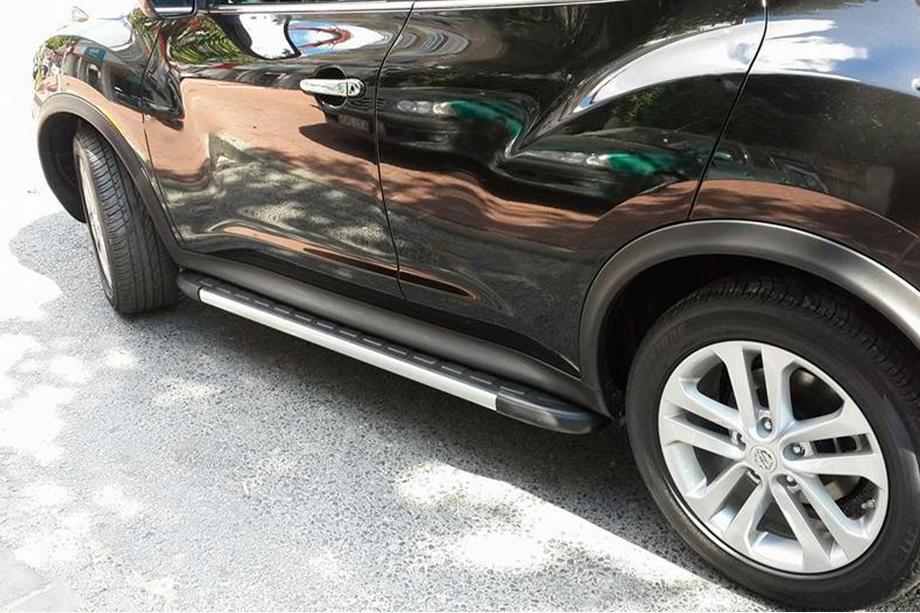 Nissan Juke 2010–2019 Duru sivuportaat (2 kpl, alumiini) Image