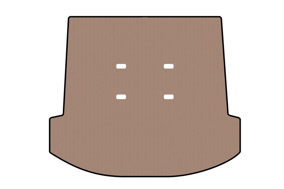 Toyota Fortuner 2006–2015 Kuminen tavaratilan matto Carsuit (Beige) Kuva 1