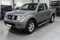 Nissan NP300 1999–2015 Sivuporraslaudat Fullmond (2 kpl, alumiini) kuva 1