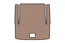 BMW 3-sarja E90/E91 2005–2011 Kuminen tavaratilamatto Carsuit V-1 (E90, beige) kuva 1