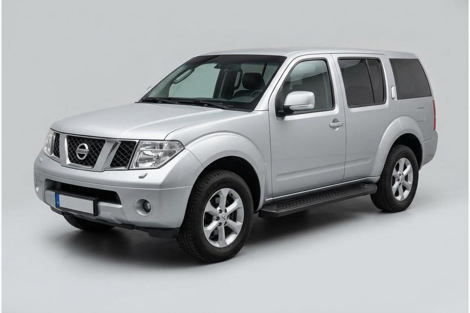 Nissan Pathfinder R51 2005–2014 Allmond Black sivuportaat (2 kpl, alumiini) Image