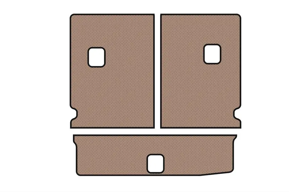 Chevrolet Orlando 2010–2018 Kuminen tavaratilan matto Carsuit V-1 (Beige) Image
