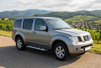 Nissan Pathfinder R51 2005–2014 Sunrise sivuportaat (2 kpl, alumiini) kuva 1
