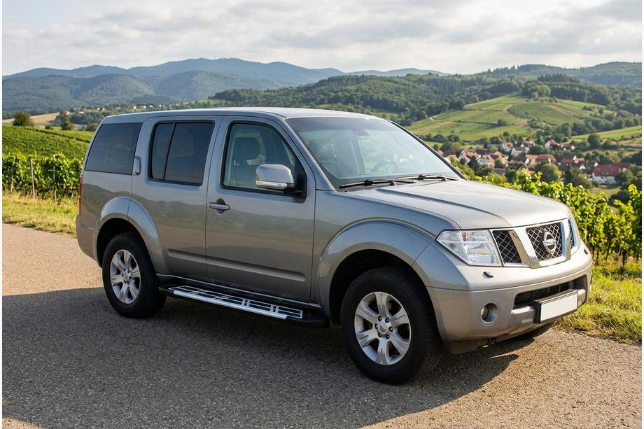 Nissan Pathfinder R51 2005–2014 Sunrise sivuportaat (2 kpl, alumiini) Image