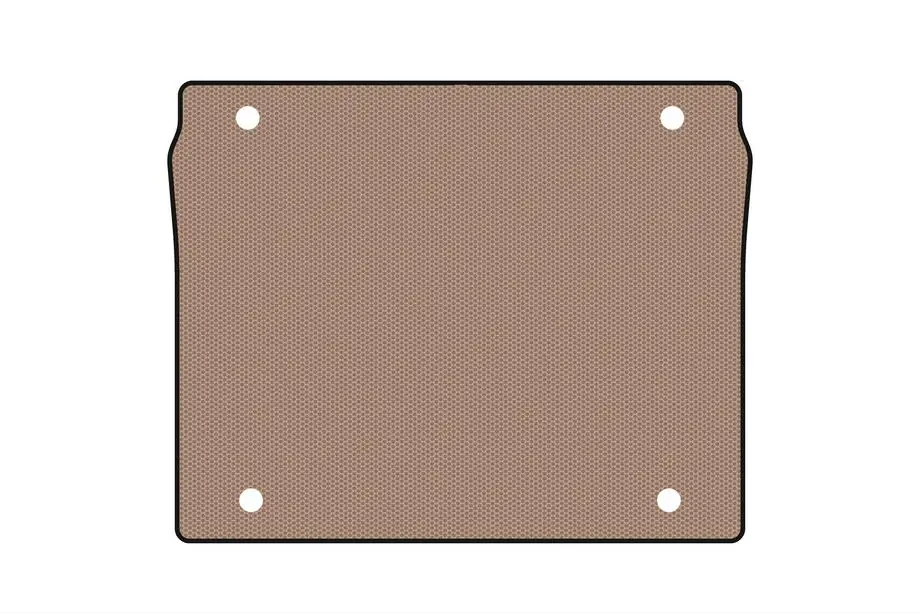 Fiat Doblo II 2010–2022 Kuminen tavaratilan matto Carsuit (5-paikkainen/lyhyt akseliväli, beige) Image