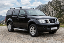 Nissan Pathfinder R51 2005–2014 Line-astinlaudat (2 kpl, alumiini) kuva 1
