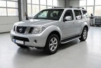 Nissan Pathfinder R51 2005–2014 Tayga Grey -sivuaskelmat (2 kpl, alumiini) kuva 1
