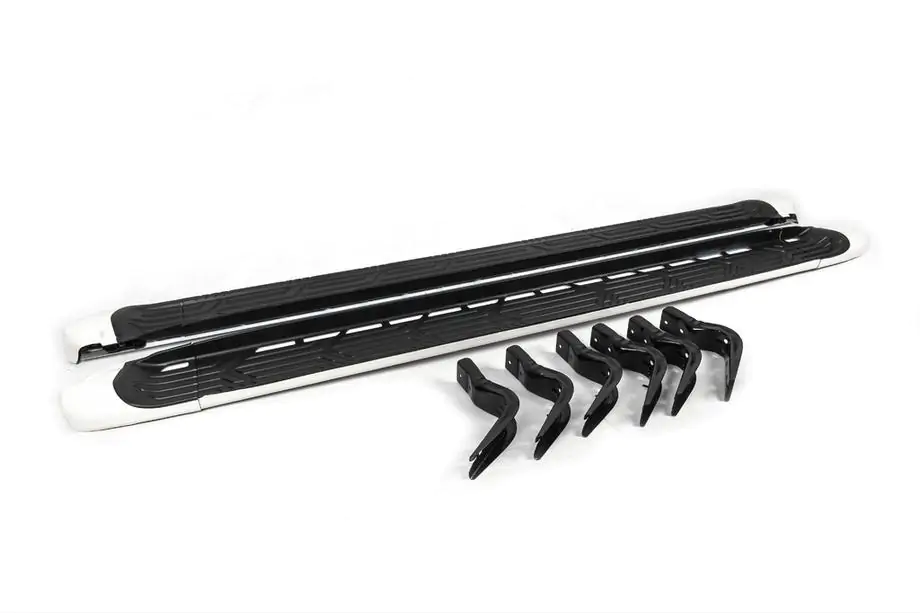 Nissan Patrol Y62 2010–2024 OEM-sivuporrastukset (2 kpl, alumiini) Image