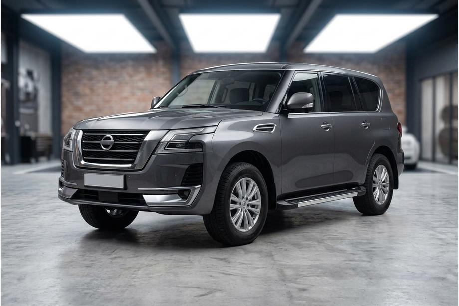Nissan Patrol Y62 2010–2024 Sivukynnykset RedLine V1 (2 kpl, alumiini) Image