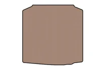 Skoda Fabia 2007–2014 Kuminen tavaratilan matto Carsuit (2007-2010, SW, beige) kuva 1