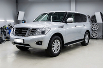 Nissan Patrol Y62 2010–2024 Duru sivuastinlaudat (2 kpl, alumiini) kuva 1