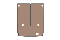 Mercedes GL-sarja X164 2006–2012 Carsuit kuminen tavaratilan matto (7-paikkaiseen, 3. rivi taitettuna, beige) kuva 1