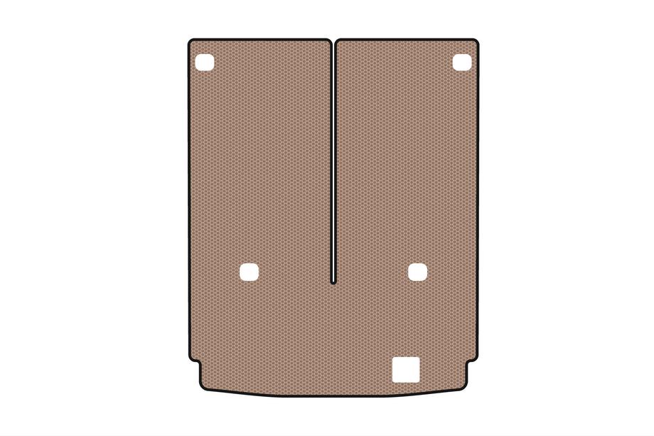 Mercedes GL-sarja X164 2006–2012 Carsuit kuminen tavaratilan matto (7-paikkaiseen, 3. rivi taitettuna, beige) Image