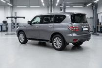 Nissan Patrol Y62 2010–2024 Bosphorus Black sivuastinlaudat (2 kpl, alumiini) kuva 1