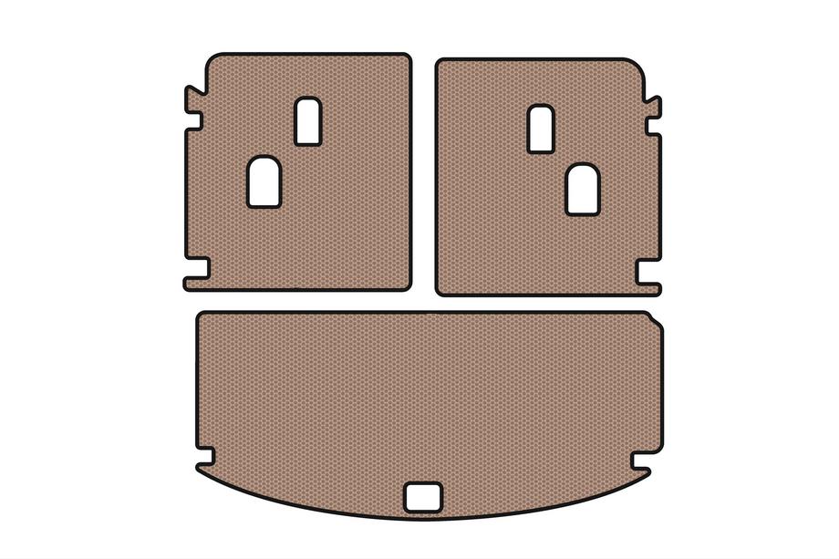 Acura MDX 2013–2020 Kuminen tavaratilan matto Carsuit V-2 (Beige) Image