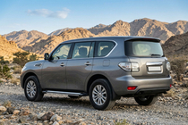 Nissan Patrol Y62 2010–2024 Rainbow sivuportaat (2 kpl, alumiini) kuva 1
