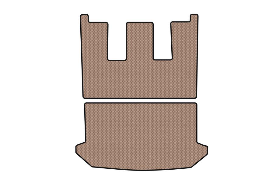 Citroen C-8 2002–2014 Kuminen tavaratilamatto Carsuit V1 (Beige) Image