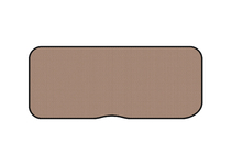 Honda Pilot 2015–2022 Carsuit kuminen tavaratilamatto (3. istuinriville, beige) kuva 1