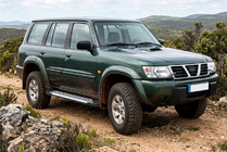 Nissan Patrol Y61 1997–2011 Line-astinlaudat (2 kpl, alumiini) kuva 1
