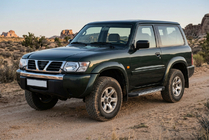Nissan Patrol Y61 1997–2011 Duru sivuportaat (2 kpl, alumiini) kuva 1