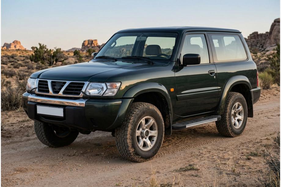Nissan Patrol Y61 1997–2011 Duru sivuportaat (2 kpl, alumiini) Image