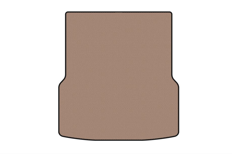 Tesla Model S 2012– Kuminen tavaratilamatto Carsuit eteen (4WD, 2012-2021, beige) Kuva 1