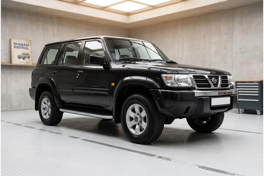 Nissan Patrol Y61 1997–2011 Tayga sivuastinlaudat (2 kpl, alumiini) Image