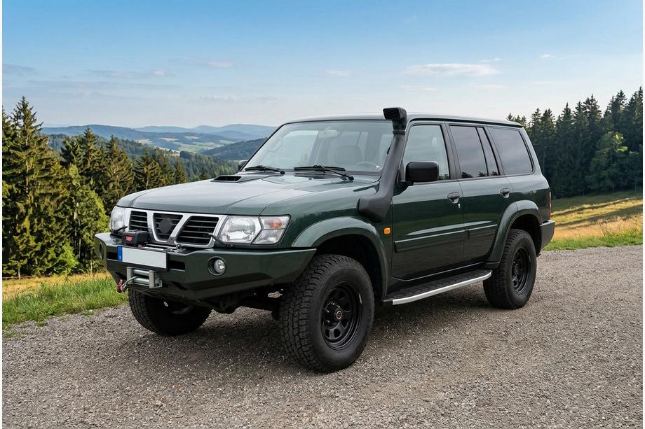 Nissan Patrol Y61 1997–2011 Sivuporraslaudat Fullmond (2 kpl, alumiini) Image