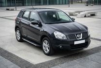Nissan Qashqai 2007–2010 Duru sivuportaat (2 kpl, alumiini) kuva 1