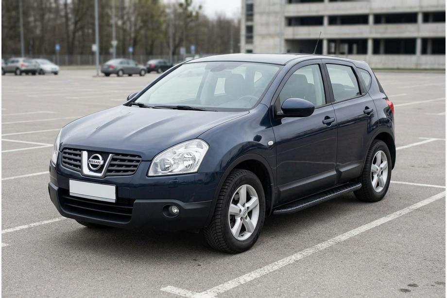 Nissan Qashqai 2007–2010 Sivuporrast Bosphorus Black (2 kpl, alumiini) Image