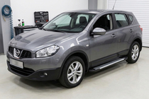 Nissan Qashqai 2010–2014 Line-astinlaudat (2 kpl, alumiini) kuva 1