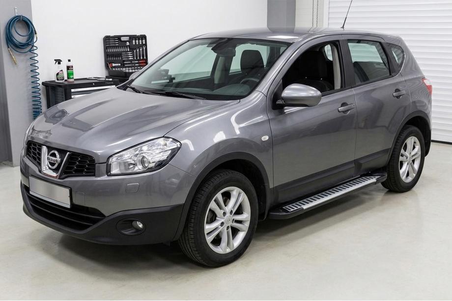 Nissan Qashqai 2010–2014 Line-astinlaudat (2 kpl, alumiini) Image