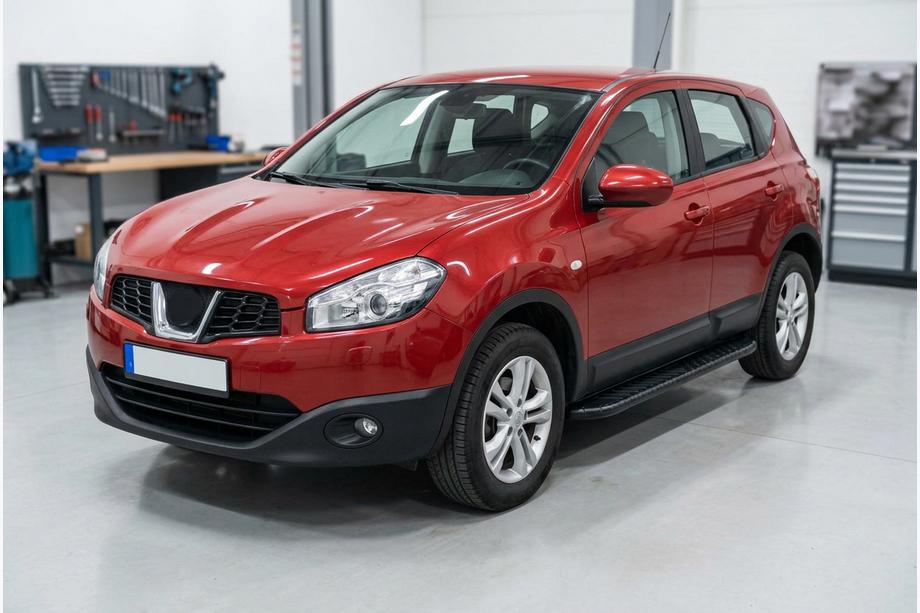 Nissan Qashqai 2010–2014 Sivuporrast Bosphorus Black (2 kpl, alumiini) Image