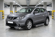 Nissan Qashqai 2014–2021 Sivuporrast Bosphorus Black (2 kpl, alumiini) kuva 1