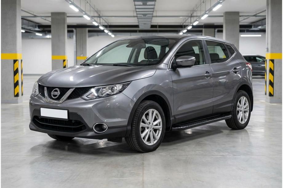 Nissan Qashqai 2014–2021 Sivuporrast Bosphorus Black (2 kpl, alumiini) Image