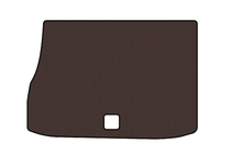 Citroen DS-5 2011–2015 Kuminen tavaratilamatto Carsuit (HB, Hybrid/automaatti, ruskea) kuva 1