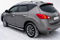 Nissan Murano 2008–2014 Fullmond sivuastinlaudat (2 kpl, alumiini) kuva 1