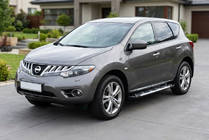 Nissan Murano 2008–2014 Sunrise sivuportaat (2 kpl, alumiini) kuva 1