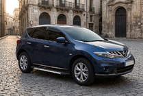 Nissan Murano 2008–2014 Duru sivuportaat (2 kpl, alumiini) kuva 1