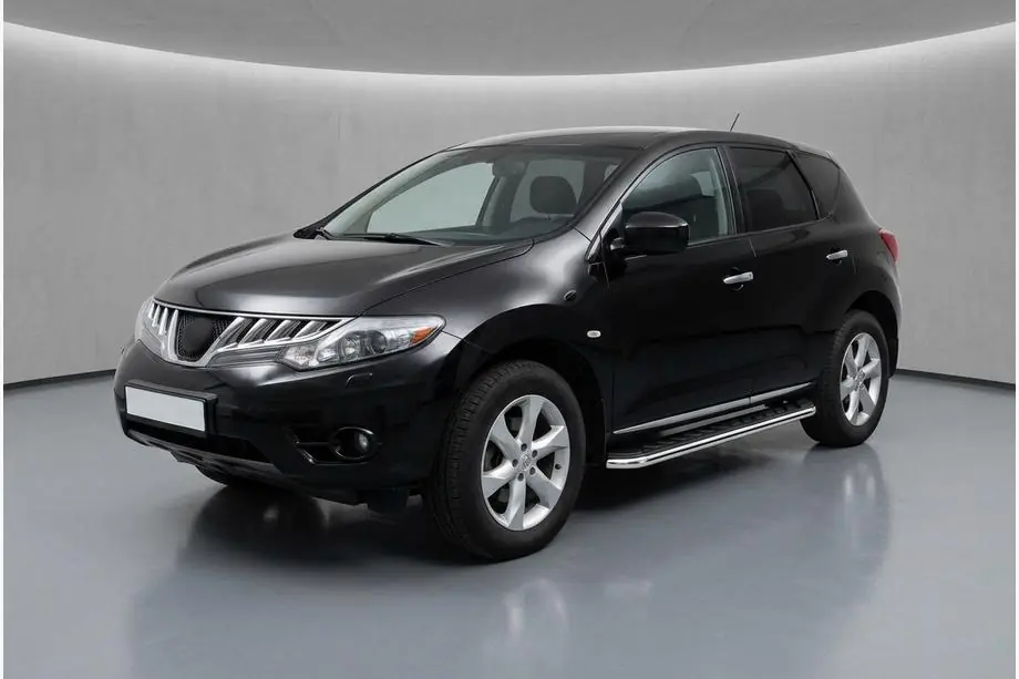 Nissan Murano 2008–2014 Maydos V1 sivuportaat (2 kpl, alumiini ↗ ruostumaton teräs) Image