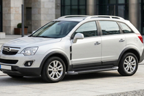 Opel Antara 2006–2017 Allmond Black sivuportaat (2 kpl, alumiini) kuva 1