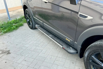 Opel Antara 2006–2017 RedLine V1 sivuportaat (2 kpl, alumiini) 2016-2018 kuva 1