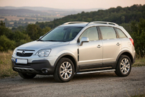 Opel Antara 2006–2017 Maydos V1 sivuportaat (2 kpl, alumiini ↗ ruostumaton teräs) 2016-2018 kuva 1